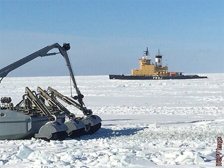ITOPF Participates in KEMI 2015 Oil-In-Ice exercise as part of the Copenhagen agreement.