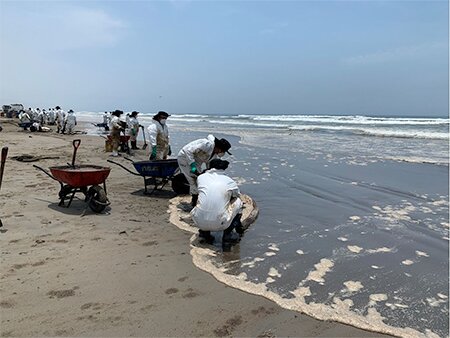 ITOPF attends crude oil spill in Peru