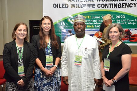 Oiled wildlife workshop takes place in Nigeria, with ITOPF in attendance