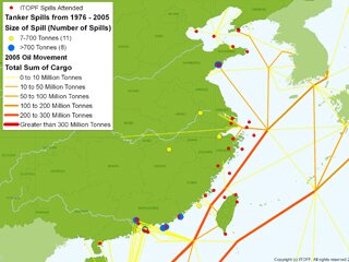 Assessing the increasing risk of marine oil pollution spills in China (2008)