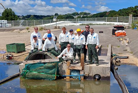 Spill response exercise and training in Brest, France