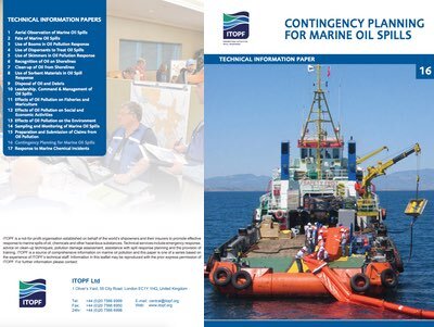 TIP 16: Contingency planning for marine oil spills