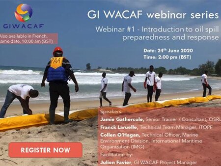 ITOPF assists with GI WACAF’s new webinar series on oil spill preparedness and response