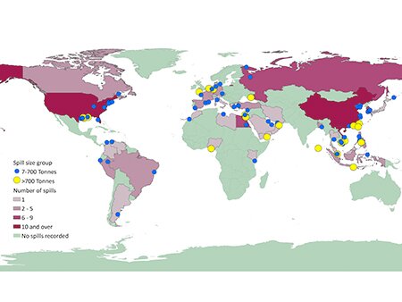 Trends in Oil Spills from Tankers Over the Past Ten Years (2015)