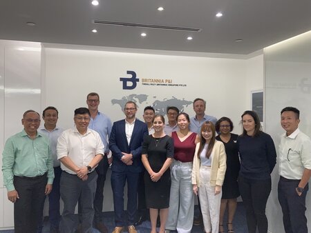 ITOPF visits Britannia P&I Club in Singapore