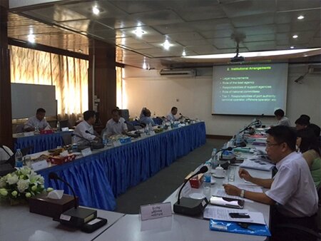 ITOPF supports workshop in Myanmar