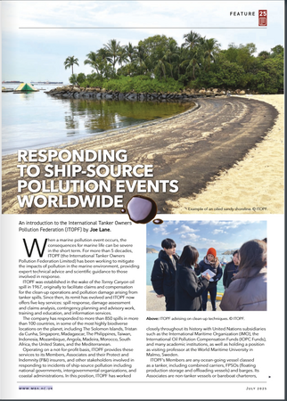 Marine Biological Association Magazine - July, feature article