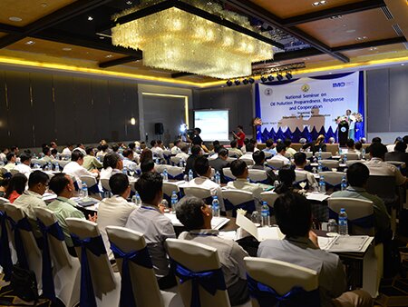 National Seminar on Oil Pollution Preparedness, Response and Cooperation, Myanmar